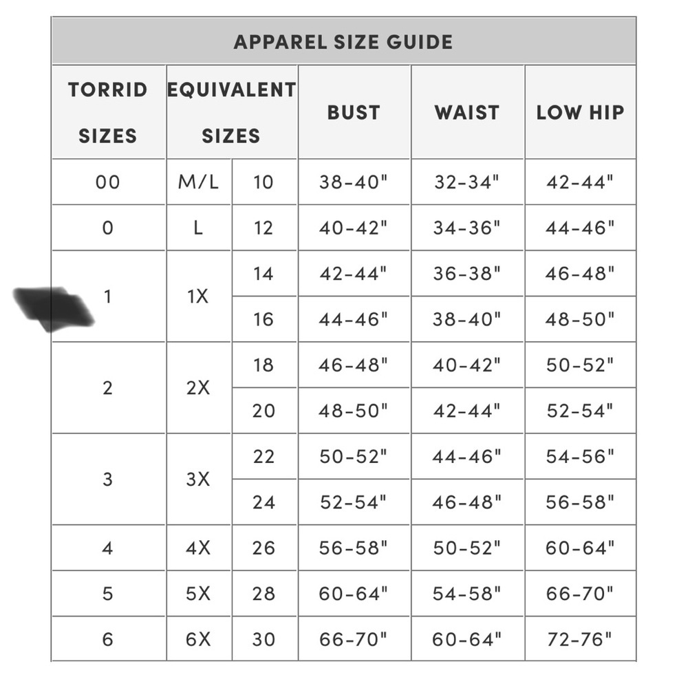 TORRID lace up, empire waste top - Picture 10 of 10